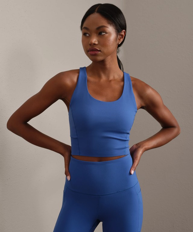 Sports bra, front view